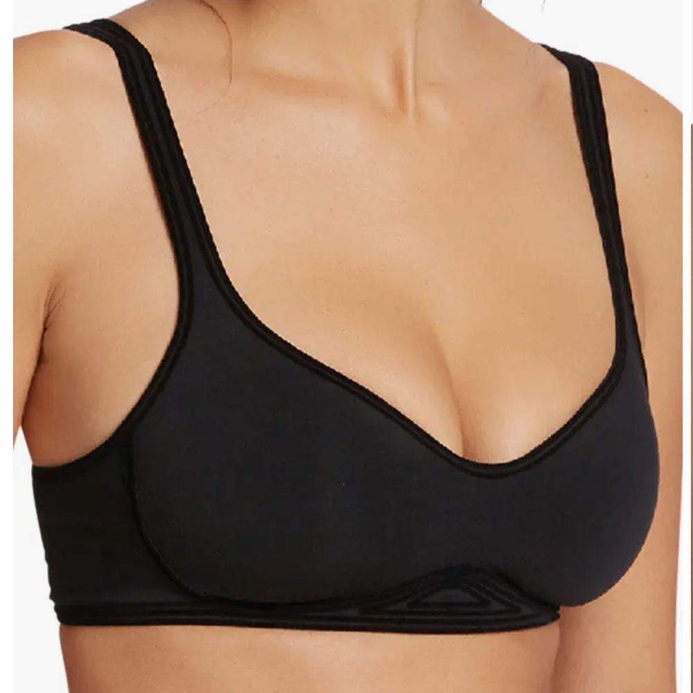 Wolford Cotton Contour 3W Wireless Bra New
